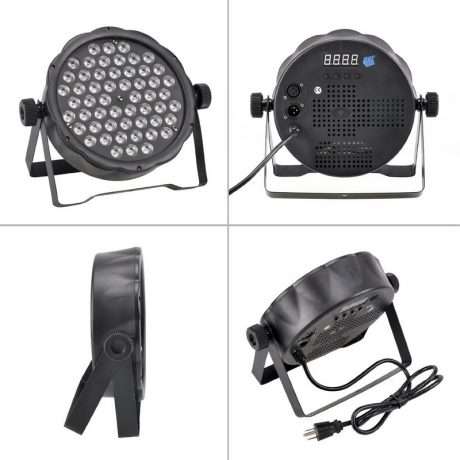 Foco PAR LED teñidor de 54 LED RGB de 1 W