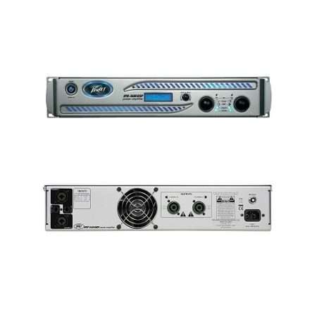 Amplificador de potencia Peavey IPR-1600 DSP de 1U con pantalla LCD