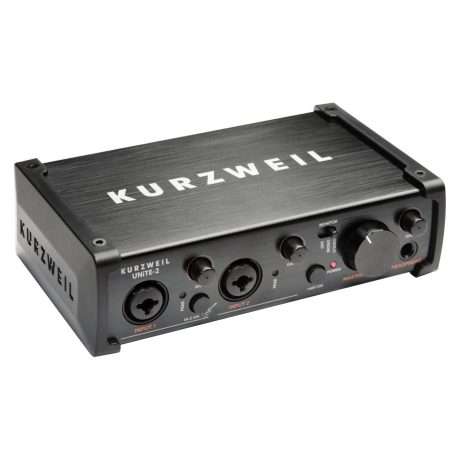 Interfaz de audio USB Kurzweil UNiTE 2 con controles frontales