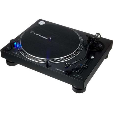 Tornamesa para DJ Audio-Technica AT-LP140XP-BK negra de tracción directa