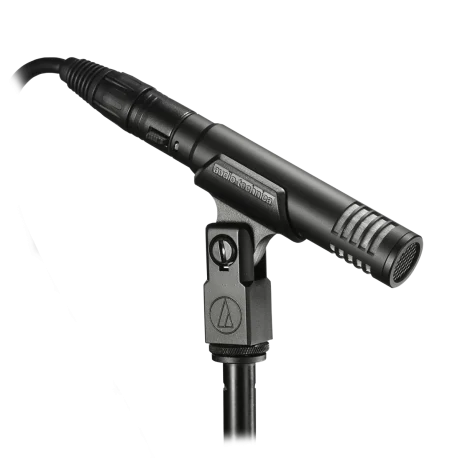 Micrófono de condensador cardioide Audio-Technica PRO37 de membrana pequeña con cuerpo metálico
