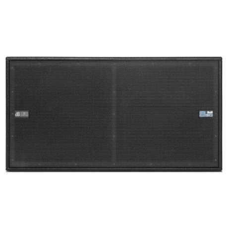 Subwoofer activo dB Technologies DVA S30N con dos woofers de 18 pulgadas