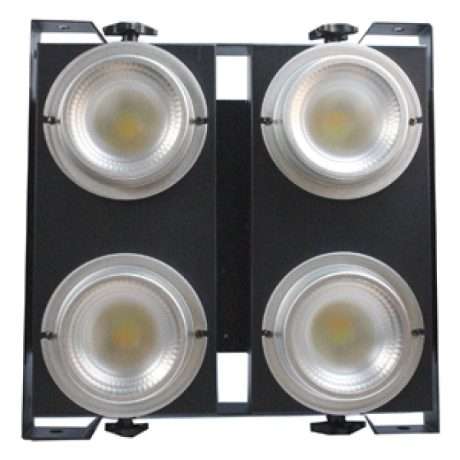 Blinder LED Glowing 4 x 100 W de luz blanca cálida y fría