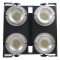 Blinder LED Glowing 4 x 100 W de luz blanca cálida y fría