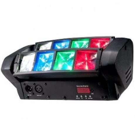 Efecto LED spider Glowing Mini Spider RS-012I con haces de colores