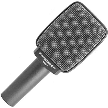 Micrófono para amplificador de guitarra Sennheiser e609 plateado