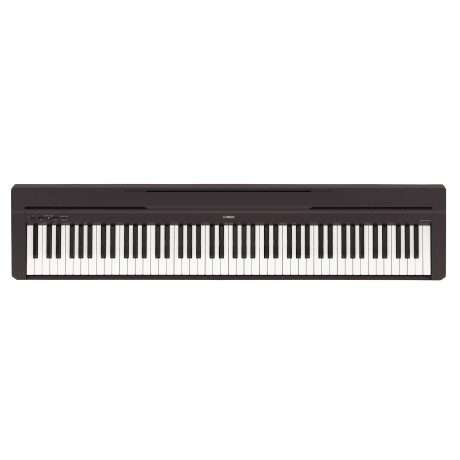 Piano digital Yamaha P-45 negro de 88 teclas