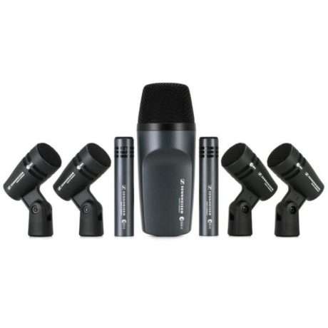Kit de micrófonos para batería Sennheiser e600 Drum Pack con estuche