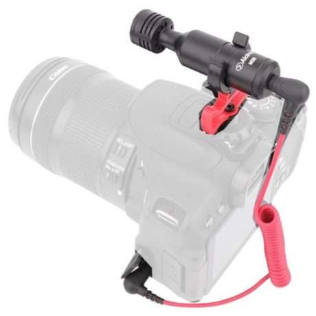 Micrófono shotgun Alctron M588 compacto con montaje en zapata para cámara