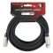 Cable XLR macho a XLR hembra Kirlin MPC280-20M de 20 metros de color negro