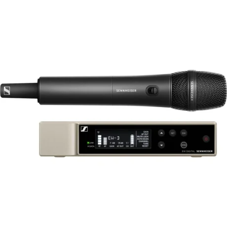 Micrófono inalámbrico Sennheiser EW-D 835-S R1-6 de cuerpo metálico con receptor EW-D EM