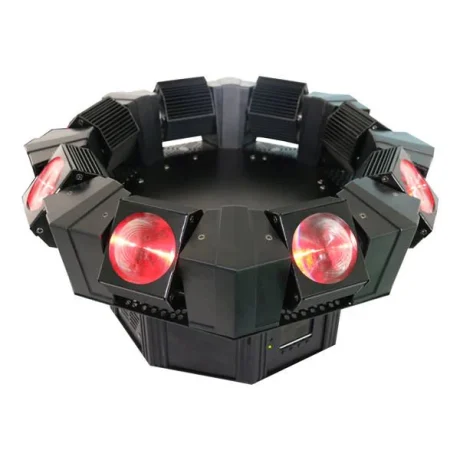 Cabeza móvil LED Eastman Eyes Candy 8 de 8 luces RGBW