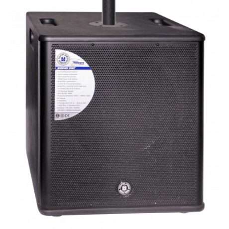Subwoofer activo Topp Pro SOHO S12BK de 12 pulgadas con acabado negro