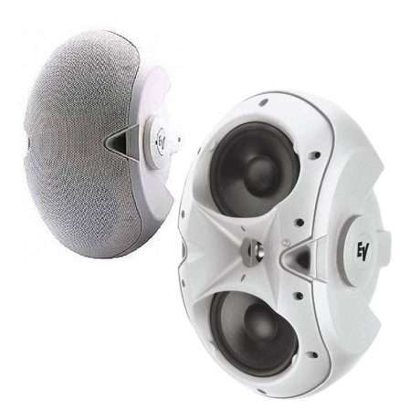 Par de parlantes de instalación Electro-Voice EVID 4.2Tw con doble woofer de 4"