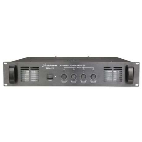Amplificador de línea Studiomaster ISA4150 de 4 canales en formato rack