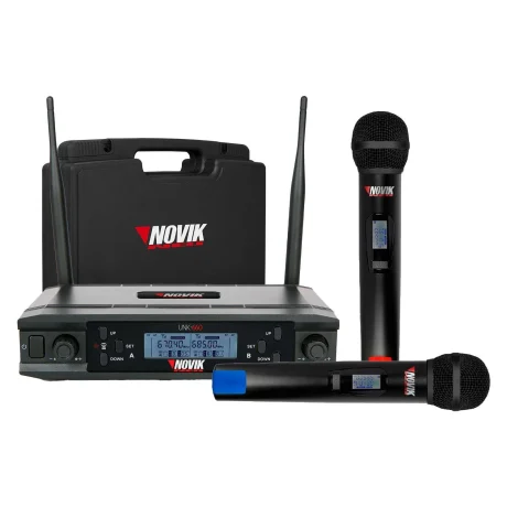 Micrófono inalámbrico doble Novik Neo UNK-660 con receptor UHF