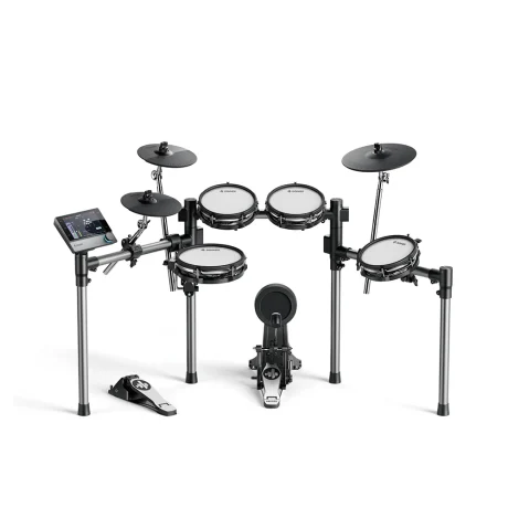 Batería electrónica Donner Beat con pantalla táctil de 7 pulgadas y platillo ride de 12 pulgadas