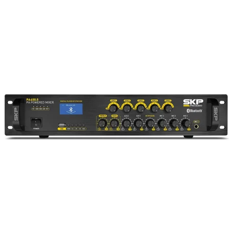 Amplificador de línea SKP PA450.5 de 5 zonas en formato rack