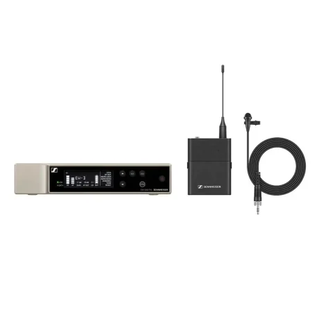 Sistema inalámbrico Sennheiser EW-D ME2 R1-6 con micrófono lavalier, petaca y receptor