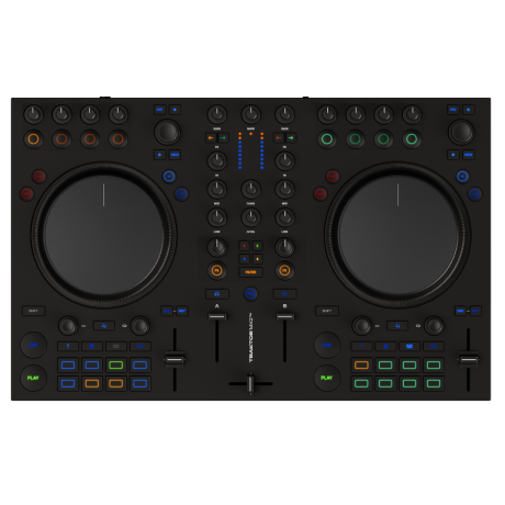 Controlador DJ Native Instruments Traktor MX2 con pads RGB