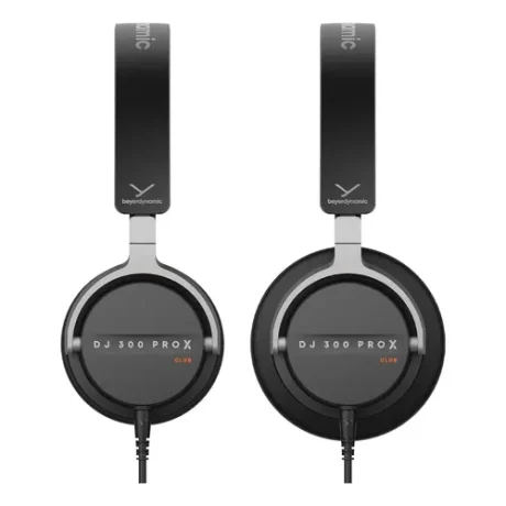 Audífonos DJ Beyerdynamic DJ 300 PRO X CLUB con tapas exteriores y almohadillas intercambiables