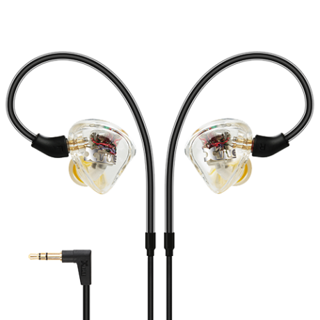 Monitores in-ear Xvive T9 con cable y doble driver
