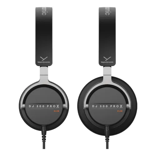 Audífonos DJ Beyerdynamic DJ 300 PRO X CLUB con tapas exteriores y almohadillas intercambiables