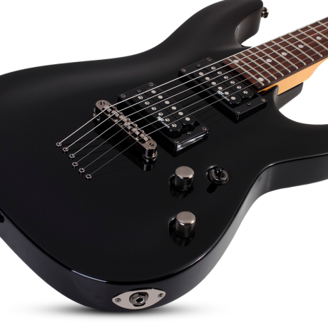 Equipo Sgr by Schecter C-1 Gloss Black Guitarra Eléctrica 6 cuerdas