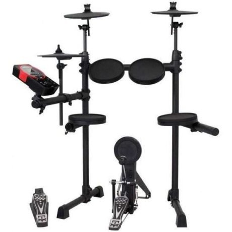 Batería electrónica Medeli DD610S con pads, platillos y pantalla LCD