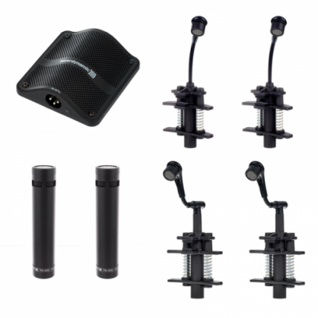 Set de micrófonos para batería Beyerdynamic TG Drum Set Pro L con bolsa de transporte