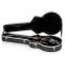 Case rígido de ABS Gator GC-335 para guitarra semi hollow con pestillos cromados