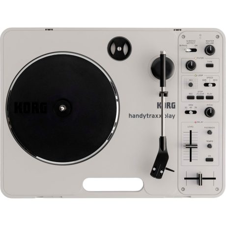 Producto Korg Tornamesa portátil handytraxx Play con preamplificador