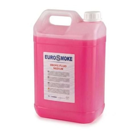 Bidón de líquido de humo medio Eurosmoke Medium color rosa