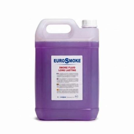 Bidón de 5 litros de líquido de humo Eurosmoke de larga duración color violeta