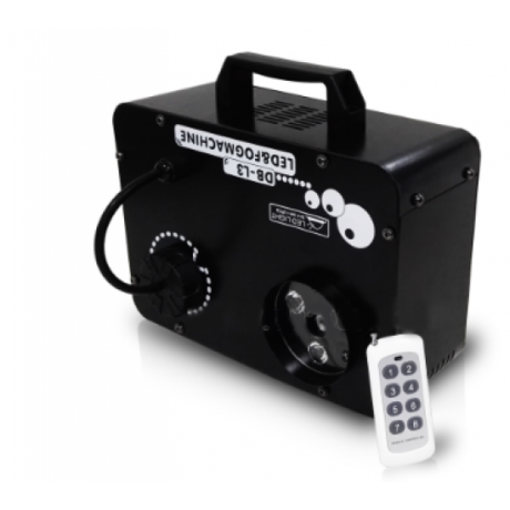 Producto Maquina de humo con 3 led RGB 9 WATTS PURPURE LIGHT