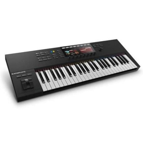 Teclado controlador MIDI Native Instruments Komplete Kontrol S49 MK2 con pantallas