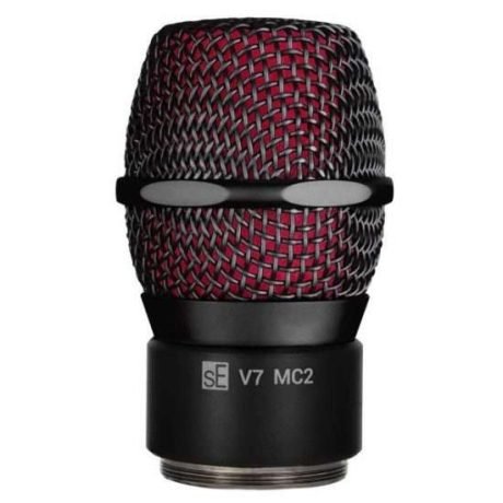 Cápsula dinámica sE Electronics V7 MC2 Black con rejilla metálica negra