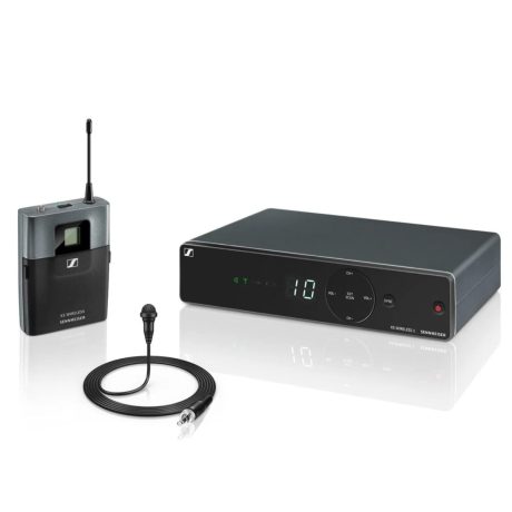 Sistema inalámbrico de solapa Sennheiser XSW 1-ME2 B con petaca, lavalier y receptor