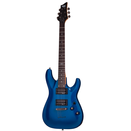 Guitarra eléctrica SGR by Schecter C-1 Electric Blue con top arqueado