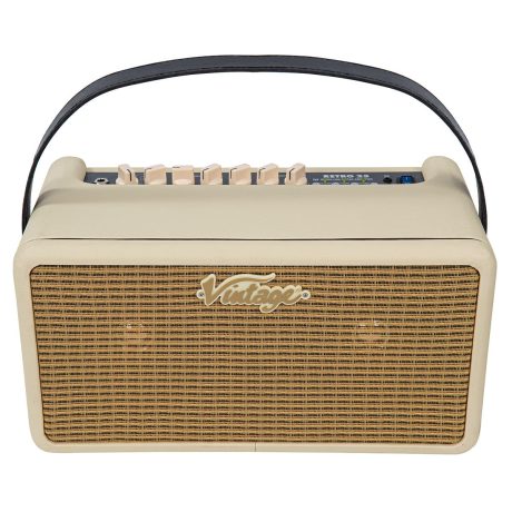Amplificador de guitarra Vintage Retro 25W VMA25VW en acabado Vintage White