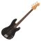 Bajo eléctrico Vintage V40 Coaster Gloss Black con cuerpo de paulownia