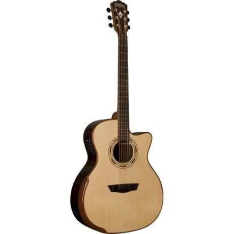 Guitarra electroacústica Washburn WCG 25 SCE Comfort con corte veneciano