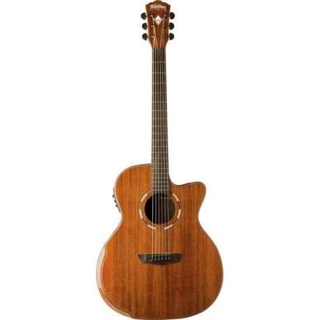 Guitarra electroacústica Washburn WCG 55CE Comfort de koa figurado