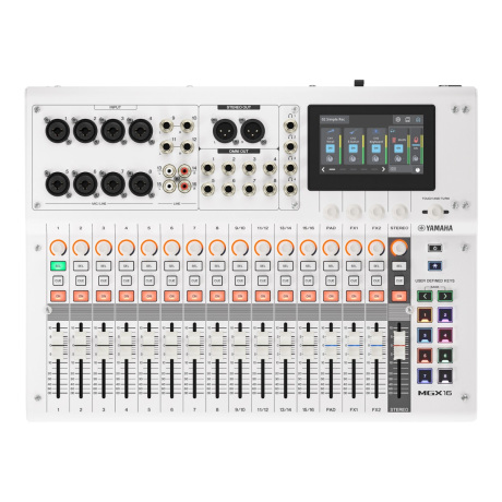 Producto Yamaha MGX16 White Digital 22 canales