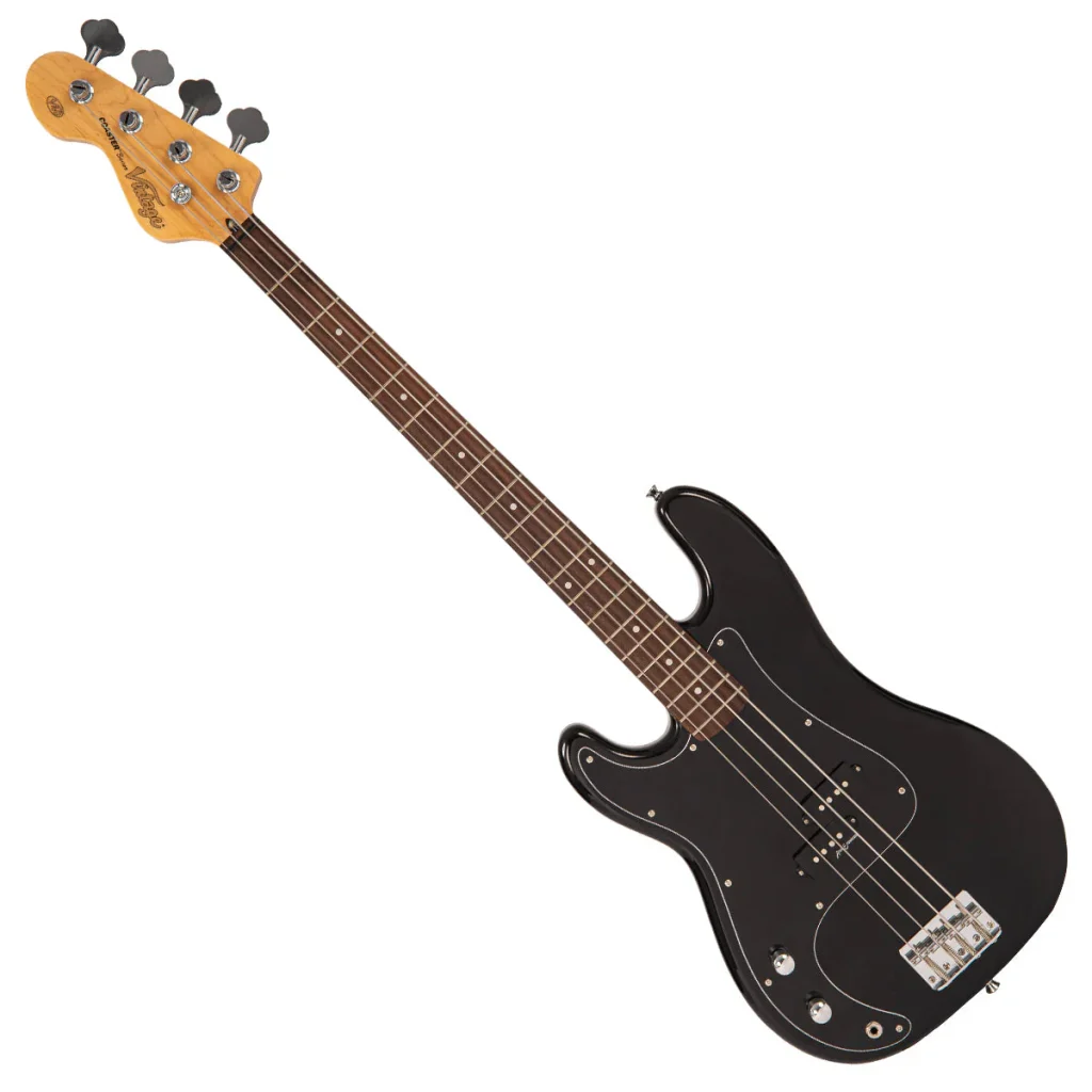 Vintage V40 Boulevard Black Zurdo - Bajo Eléctrico