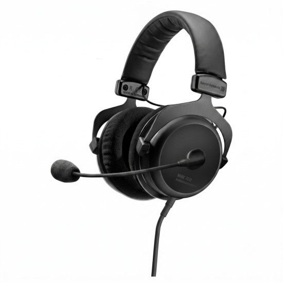 Audífonos gamer Beyerdynamic MMX 300 2.ª generación negro mate con micrófono de estudio