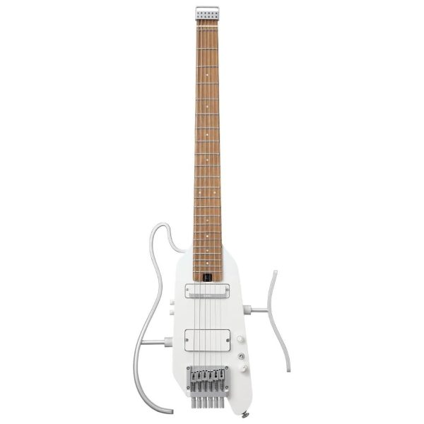 Guitarra eléctrica silent Donner HUSH-X Pro sin cabezal con pantalla OLED