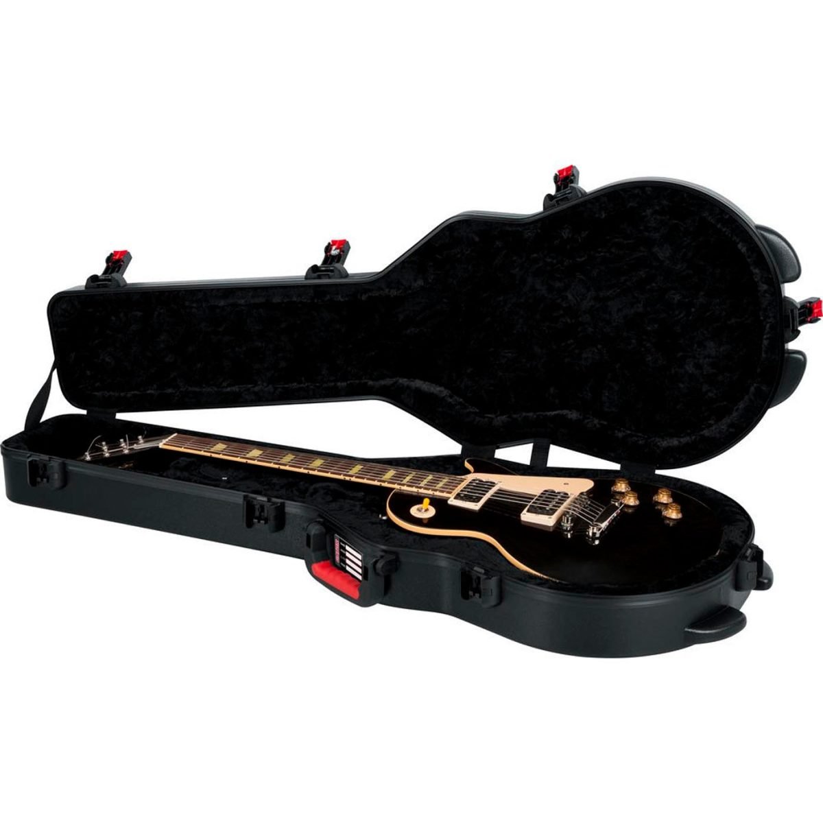 Case premium Gator GTSA-GTRLPS para guitarra Les Paul con pestillos TSA
