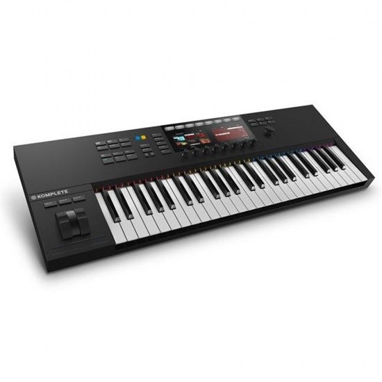 Teclado controlador MIDI Native Instruments Komplete Kontrol S49 MK2 con pantallas