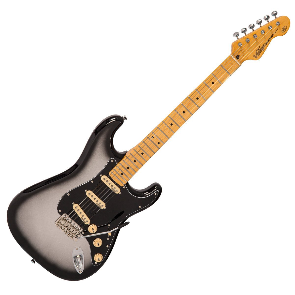 Producto VINTAGE V6 ELECTRIC GUITAR – SILVER BURST